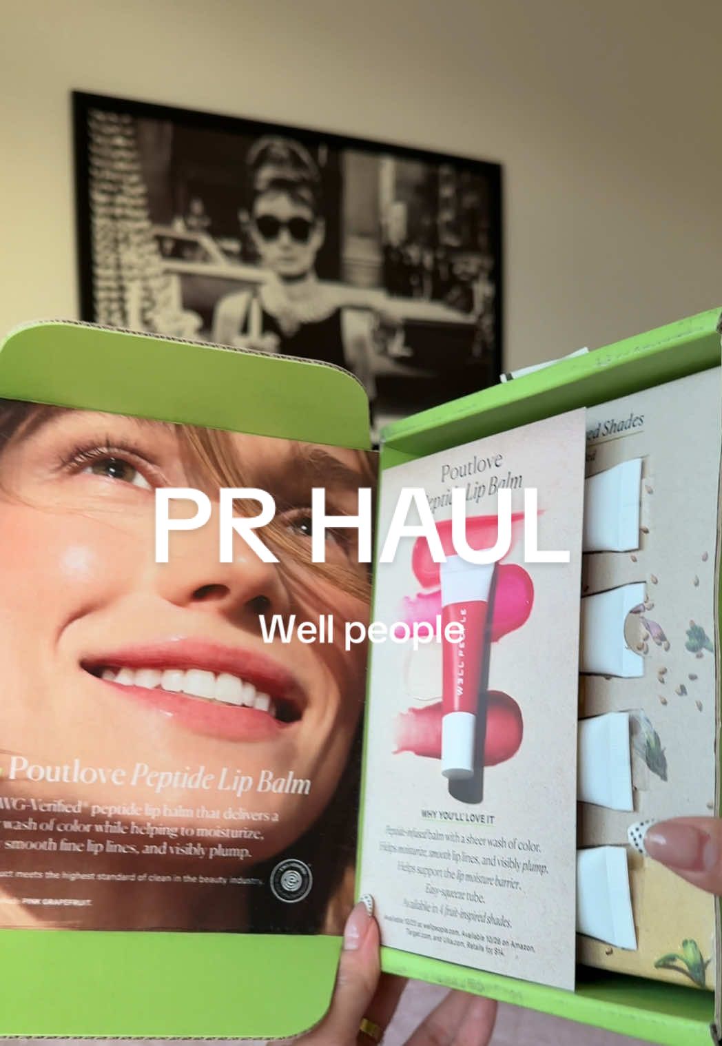 TikTok post by @lisaferss for Evereden. Caption reads: Thank you so much to these amazing brands! I feel....