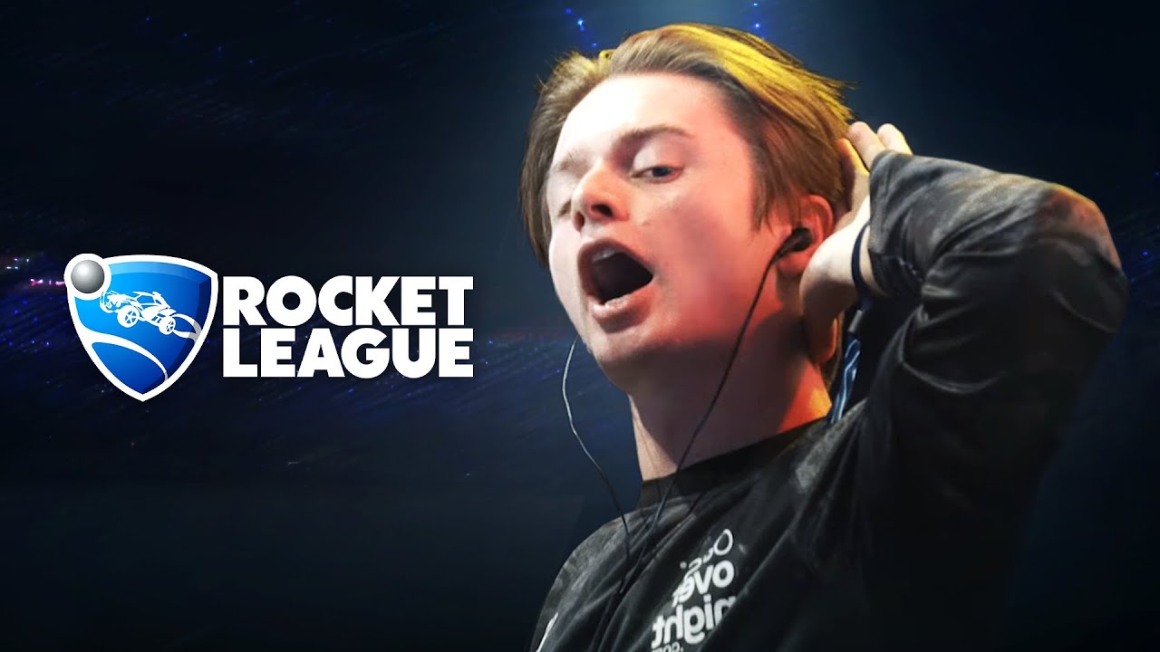 YouTube post by @WaytonPilkin for Artlist. Caption reads: The story of Rocket League's most controversial....