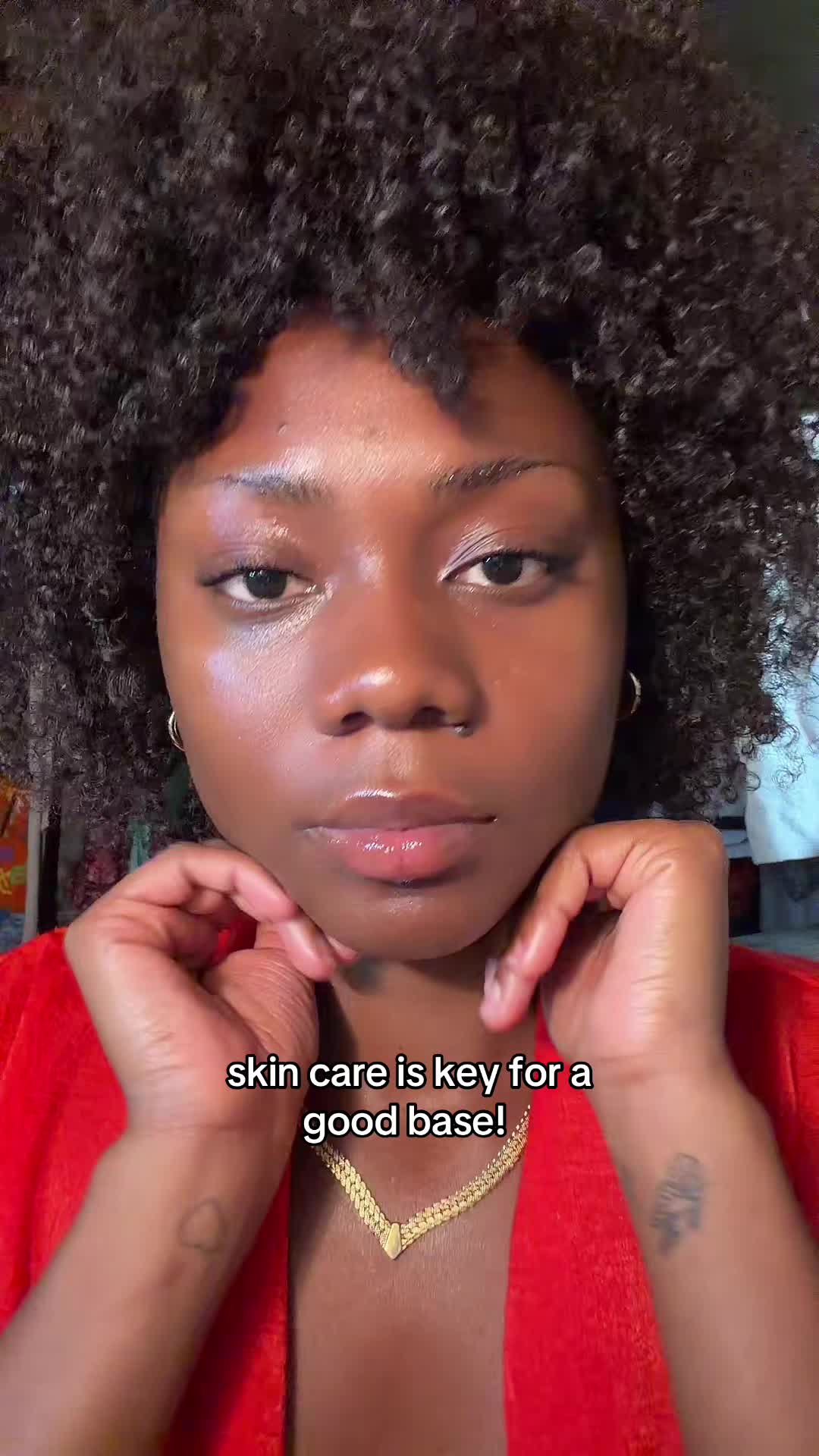 TikTok post by @ashakameronn for SuperOrdinary. Caption reads: @Innisfree US @SuperOrdinary USA #ad #skincare.