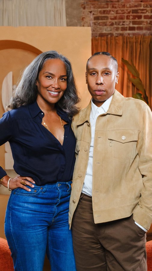 Instagram post by @lenawaithe for Lemonada Media. Caption reads: Legends don’t just tell stories—they change the....