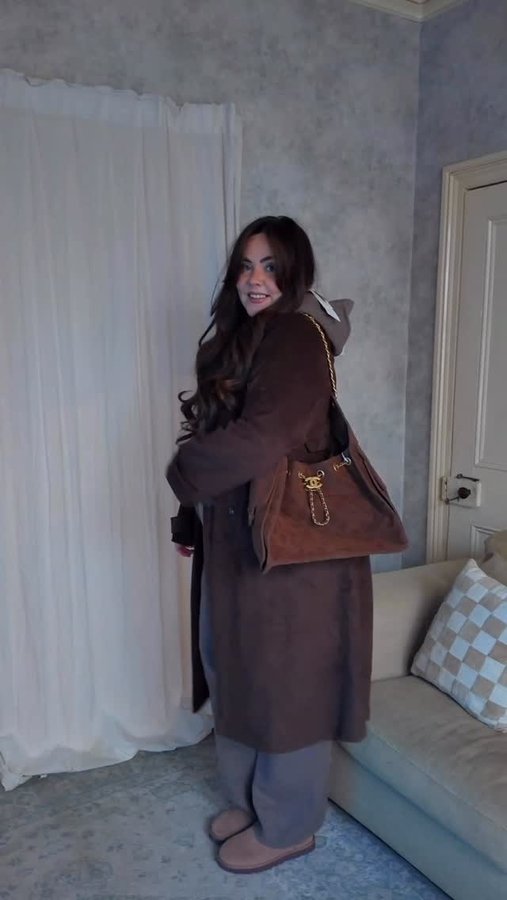 Instagram post by @louiseinlondonnn for LOVALL. Caption reads: Ok @lovallofficial  you’ve really got my attention....