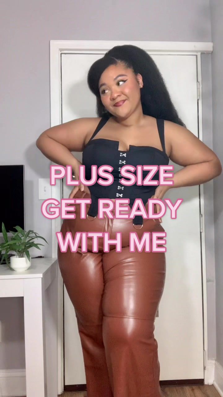 TikTok post by @destiny.mykl for REBDOLLS. Caption reads: #ad here’s a sexy date night look from @REBDOLLS!....