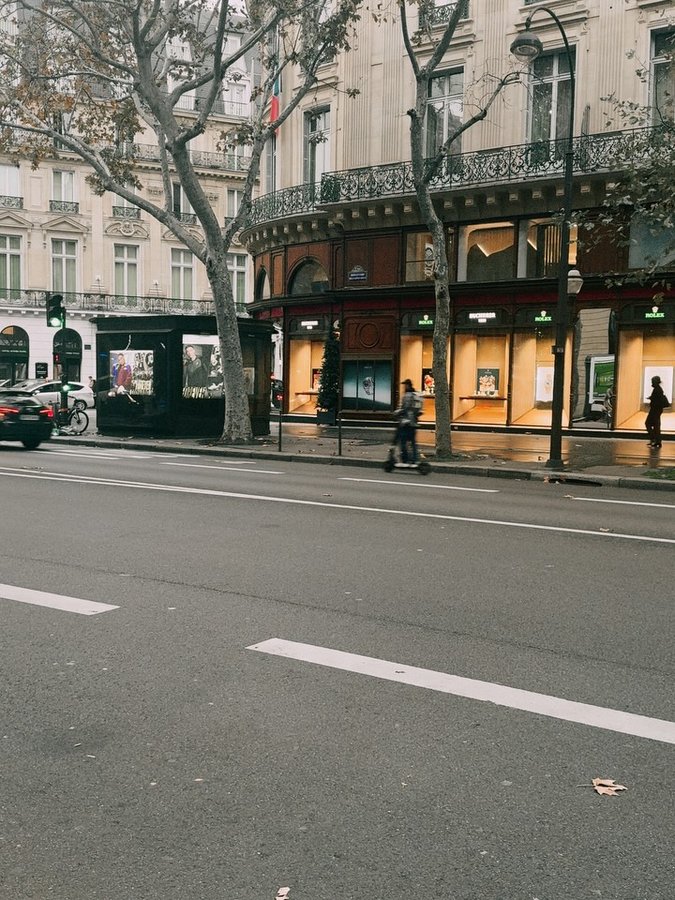 Instagram post by @marakiiliaki for Lierac. Caption reads: 24 Premium hours with Lierac in Paris....