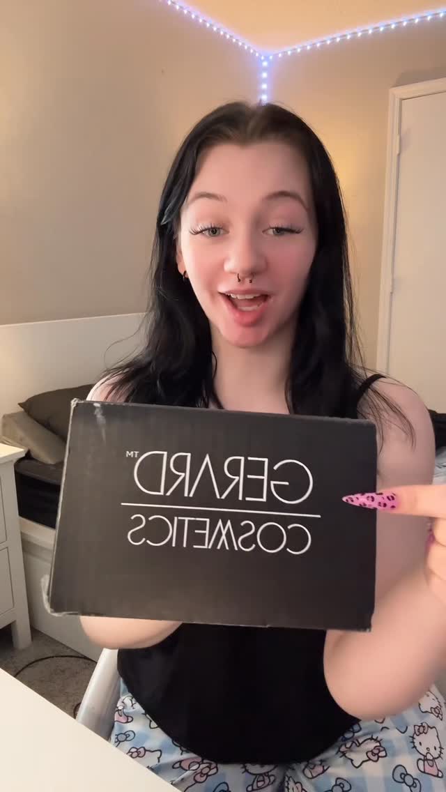 Instagram post by @_mariclaremaclamroc_ for Gerard Cosmetics. Caption reads: thank you @gerardcosmetics for the PR package....