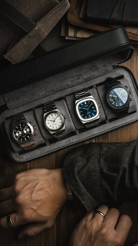Instagram post by @watchstudies for Timex. Caption reads: Timex releases you shouldn’t miss 🔥 📩 Comment....