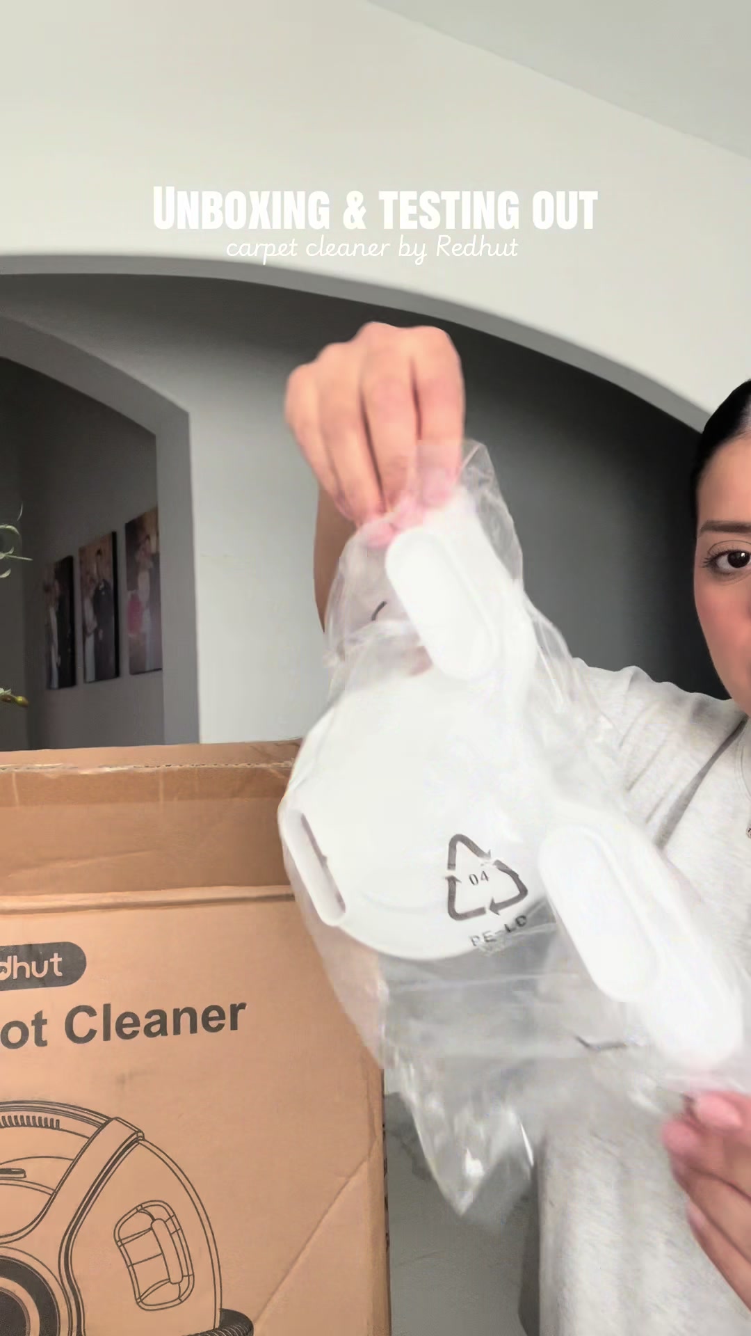 TikTok post by @ameeleigh6 for REDHUT CleanMaster. Caption reads: I love this 🪄🫧 @REDHUT CleanMaster....