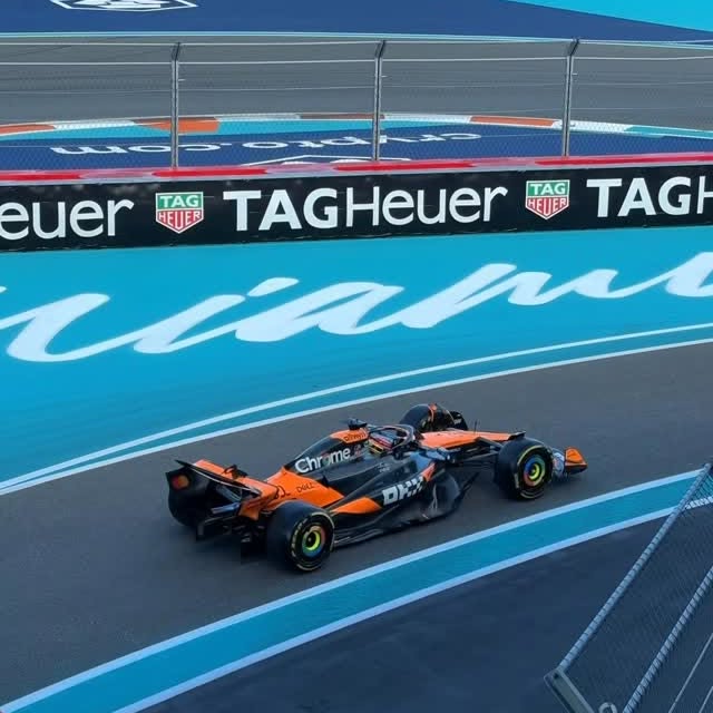 Instagram post by @pauulinaperez for Heineken US. Caption reads: went to the formula 1 cryto.com miami grand prix....