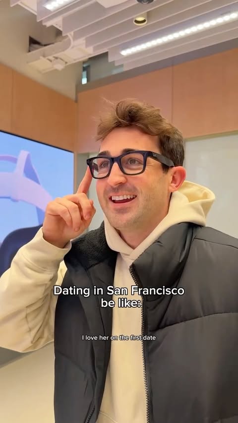 Instagram post by @aubreygavellowood for Oakley. Caption reads: [...] least one of these dates 

@raybanmeta....