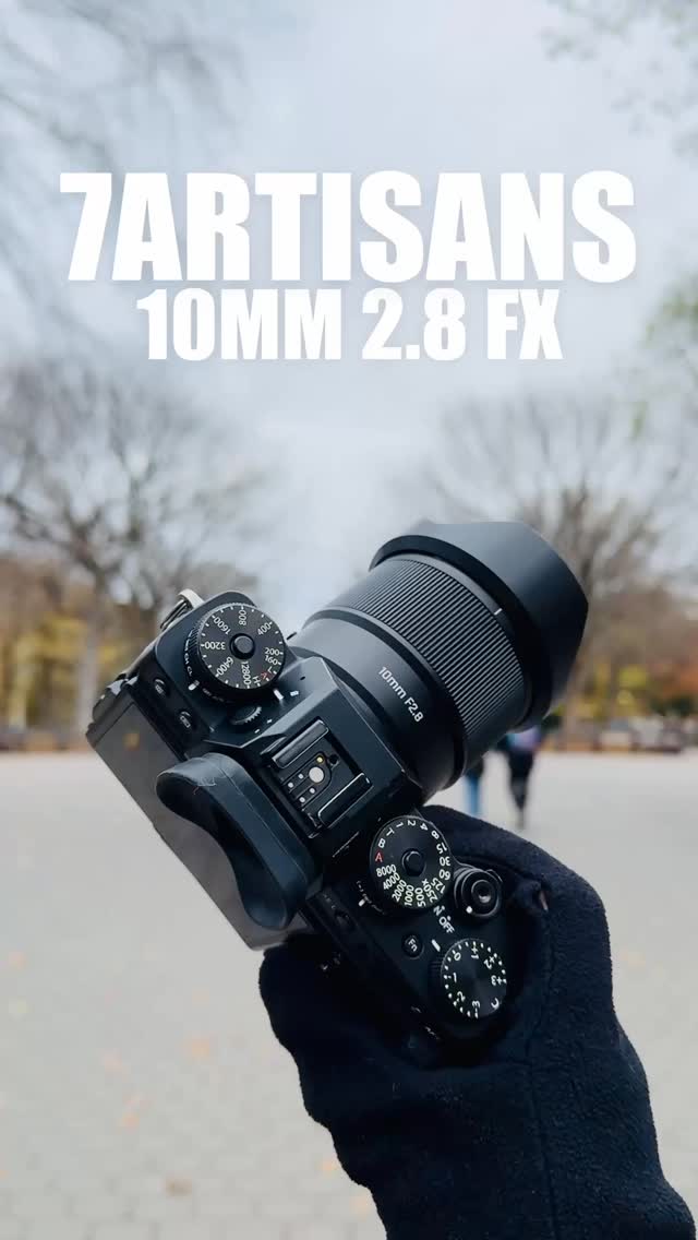 Instagram post by @joaorudio for 7artisans. Caption reads: I’ve been testing this new lens from 7Artisans....