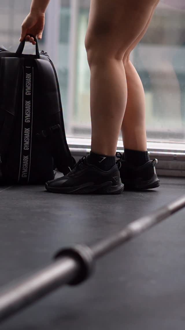 Instagram post by @monserratfierros for – Get Raw Nutrition. Caption reads: [...] 
🦈 @gymshark code “MONSE10”
⚡️....