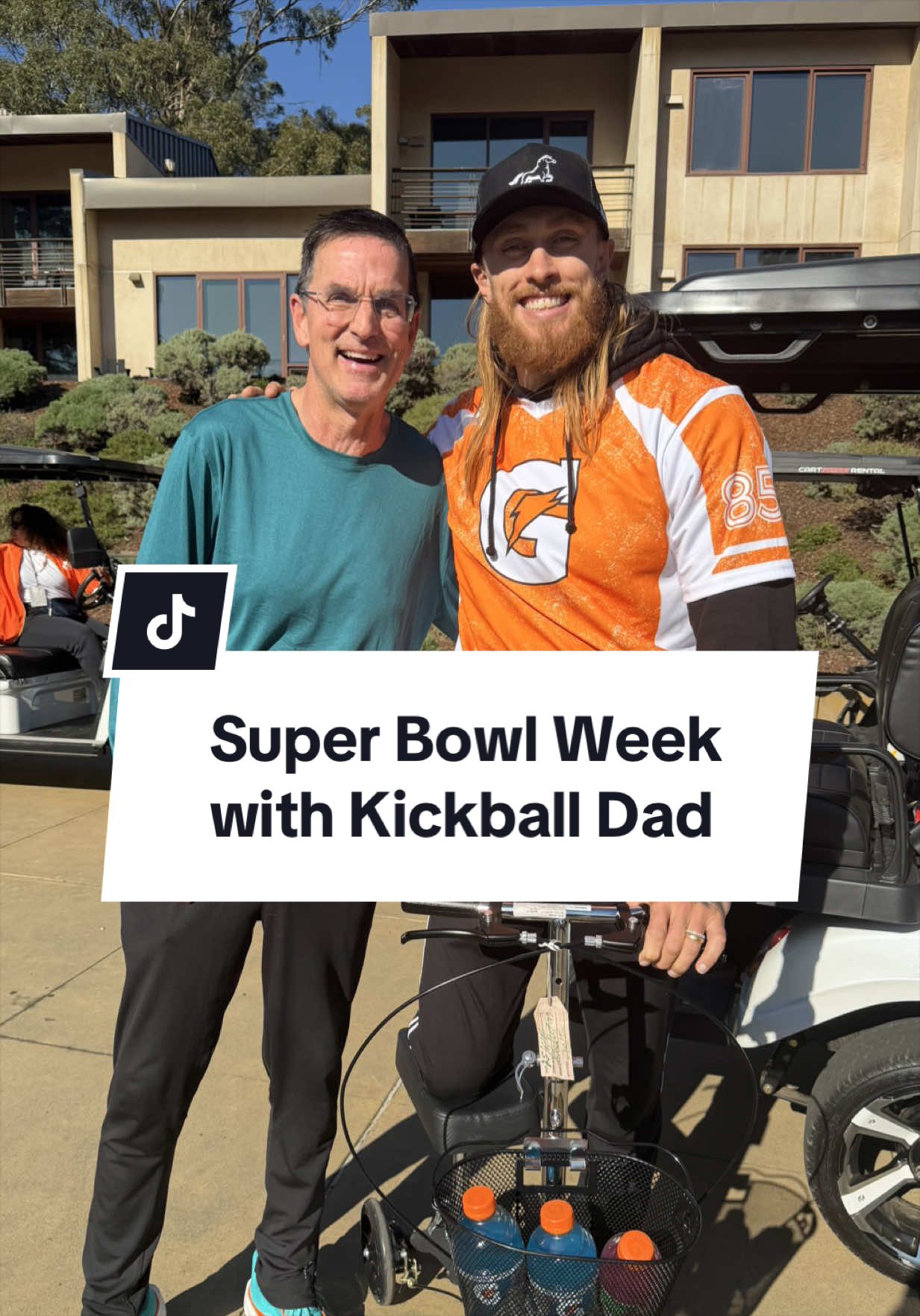 TikTok post by @alyssacronin13 for Frito-Lay. Caption reads: Making plays & making friends during Super Bowl....