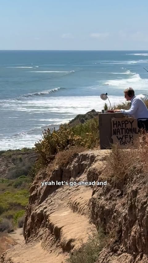 Instagram post by @scottymuirhead for Logitech. Caption reads: [...] in bio & stories #ad #NationalWFHDay....