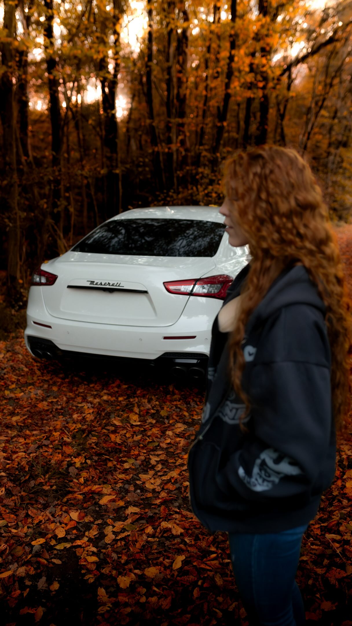 Instagram post by @danahorizon.cars for GASOLINAS. Caption reads: 5/59 🍂 • • • #cargirl #cars #carsofinstagram....