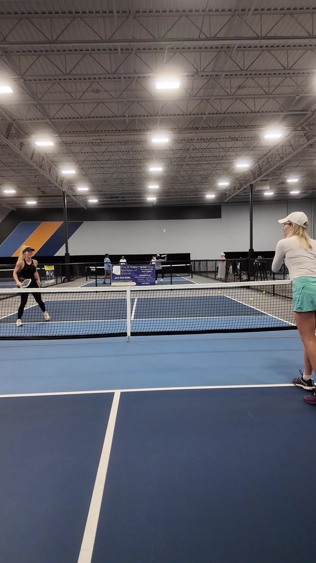 TikTok post by @madison_bridges for Crbn Pickleball. Caption reads: Breaking in the new @CRBN Pickleball TruFoam and....
