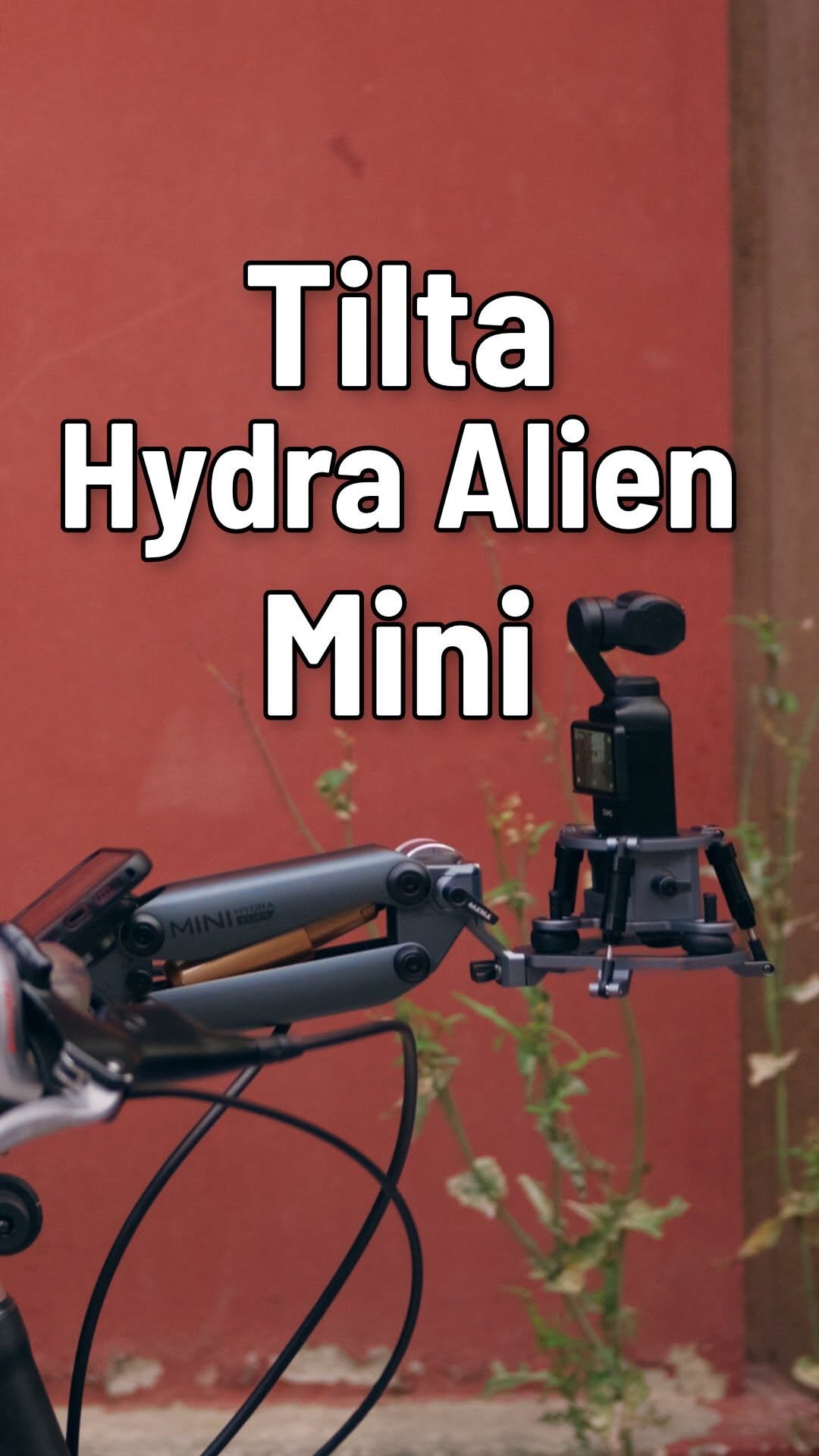 Instagram post by @photojoseph for Tilta. Caption reads: Take a closer look at the @tiltamax Hydra Alien....