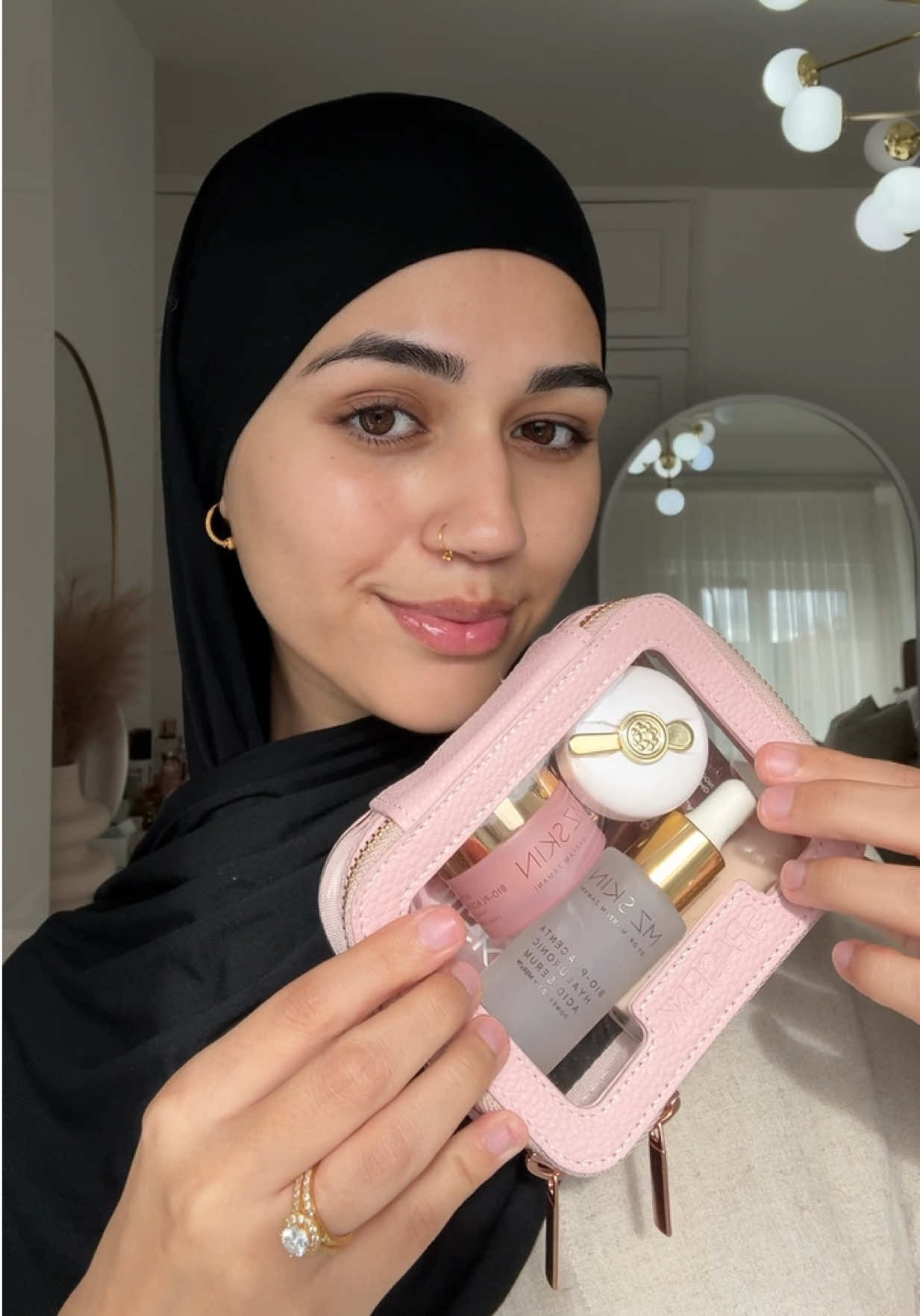 TikTok post by @zohral2 for Sunna Supplements. Caption reads: [...] top of it all ✨🫧 I recently added @Sunna....