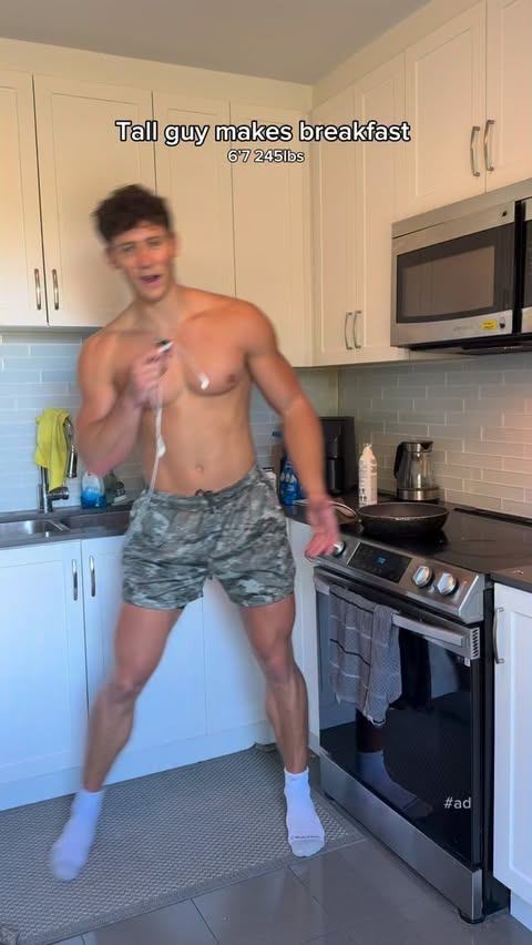 Instagram post by @brianwallack for MyFitnessPal. Caption reads: A light breakfast with @myfitnesspal 🤩....