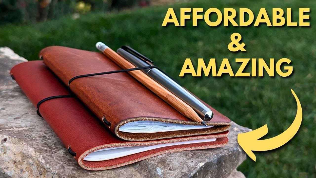 YouTube post by @DowntheBreatherHole for Lochby. Caption reads: My Favorite Journal Covers Ever! (Hint: It's not....