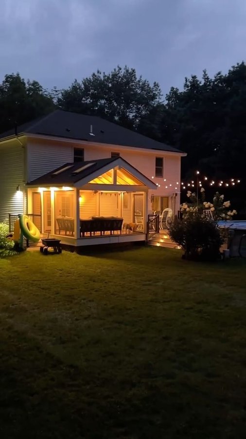 Instagram post by @bens_diy for Spyder Products. Caption reads: [...] I want on this screen porch is....