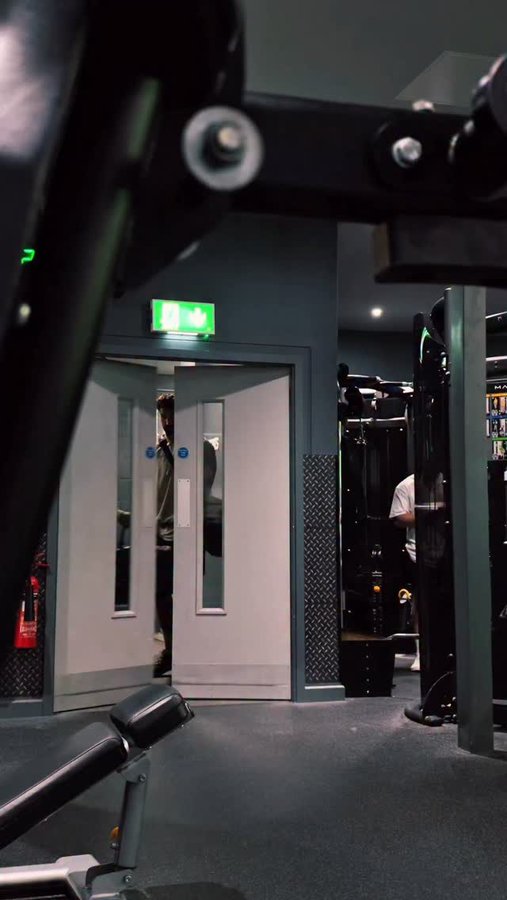 Instagram post by @just.caius for Optimum Nutrition. Caption reads: 📍 Two different styles  I train functional, he....