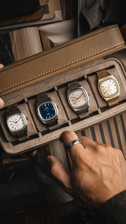 Instagram post by @watchstudies for Timex. Caption reads: [...] and I’ll DM you the link! You know the....