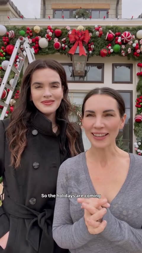 Instagram post by @shayescott for Govee. Caption reads: Holiday lights have become one of our favorite....