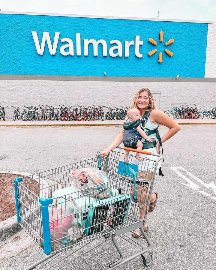 Instagram post by @yasmynswitzer for Affirm. Caption reads: Buy now, pay later at @walmart with @affirm....