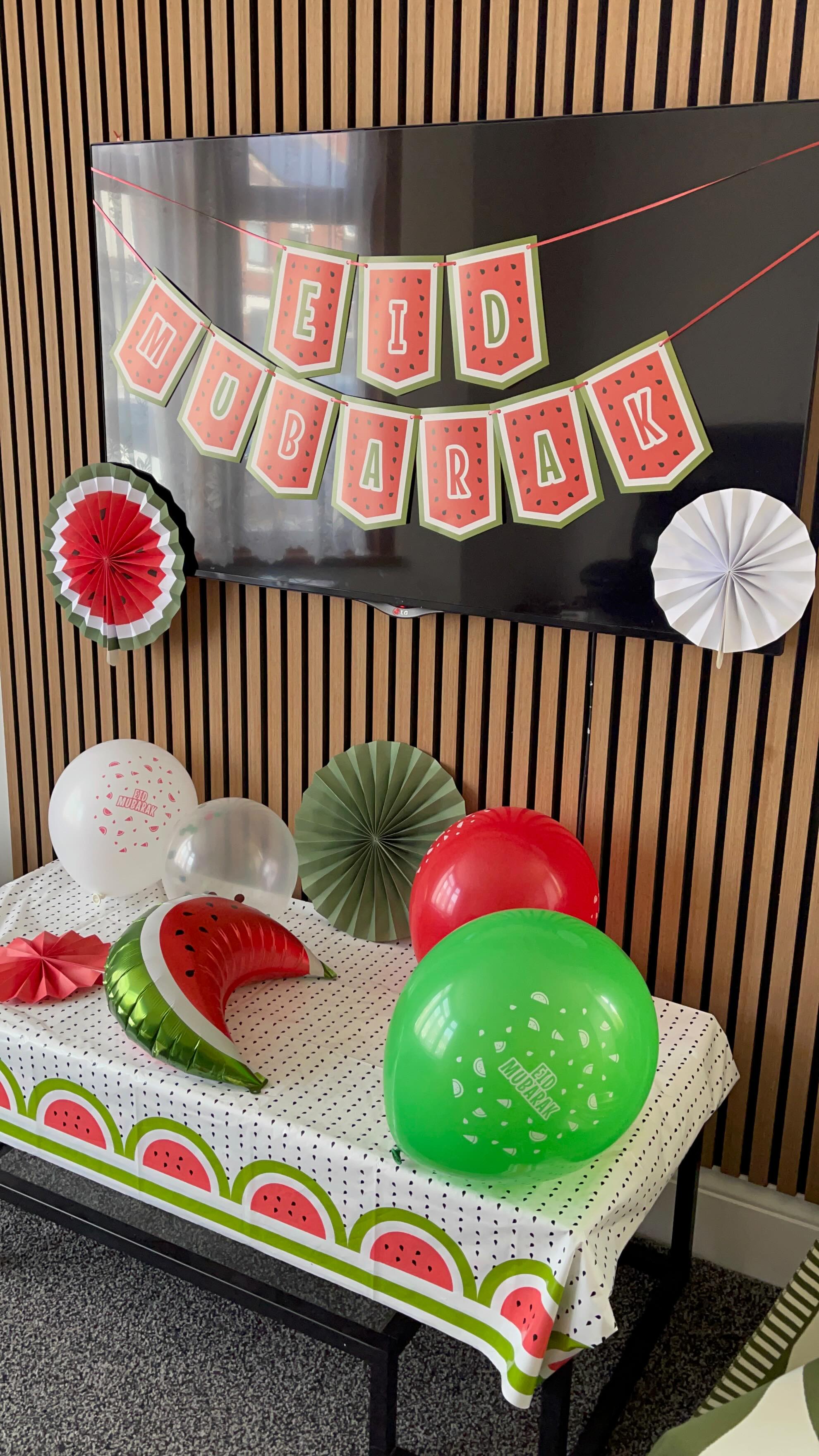 Instagram post by @maryamshome for My Salah Mat. Caption reads: Celebrating Eid at my parents house is always a....