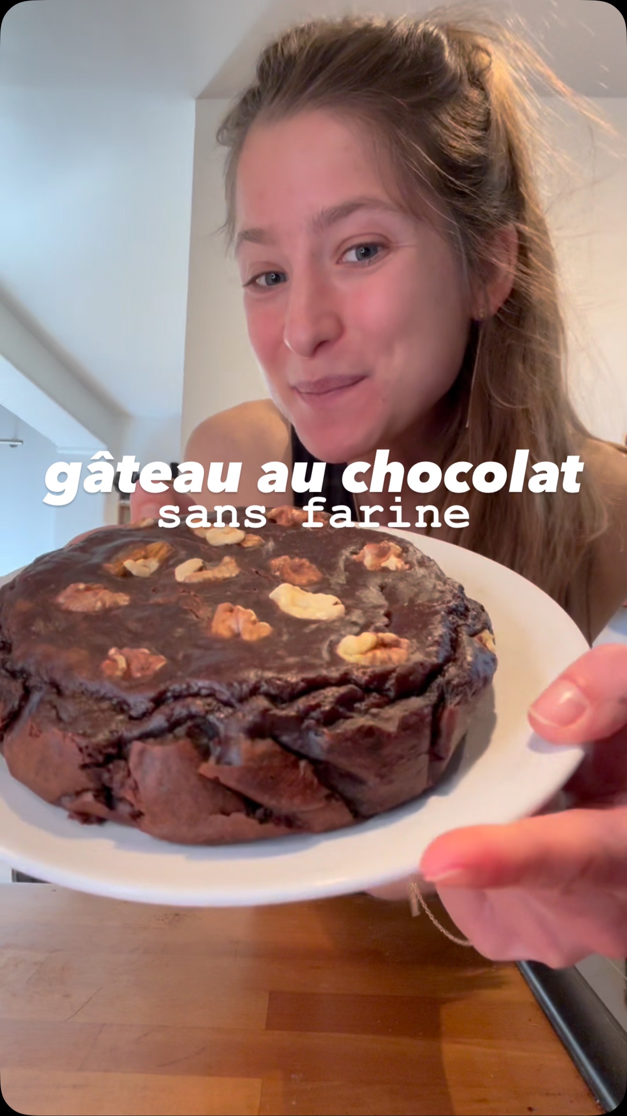 Instagram post by @zoe.nogluten for Koro France. Caption reads: Je suis à chaque fois impressionnée par la texture....