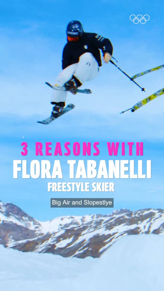 Instagram post by @flo_taba for Olympics. Caption reads: Get to know Flora and Miro Tabanelli in the first....