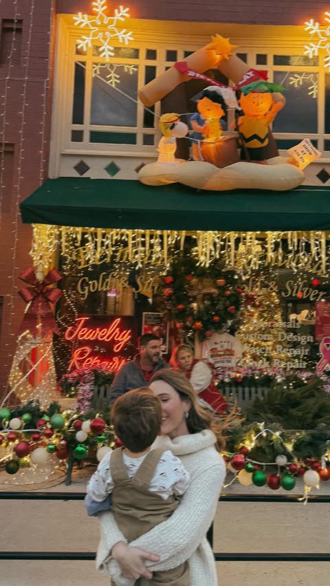 Instagram post by @michellereed for Hallmark. Caption reads: We take memory-making very seriously around here....