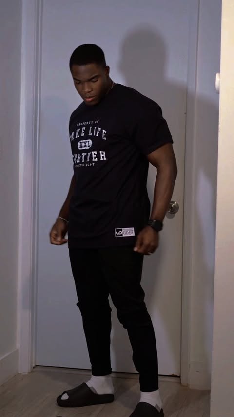 Instagram post by @cenatricardofit for TLF Apparel. Caption reads: TLF Christmas package 🎄🔥
The fit. The feel. The....