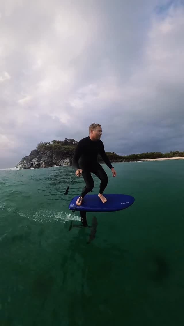 Instagram post by @matty_mcveigh for Fliteboard. Caption reads: FLUX 1010 a must have in the @fliteboard quiver....