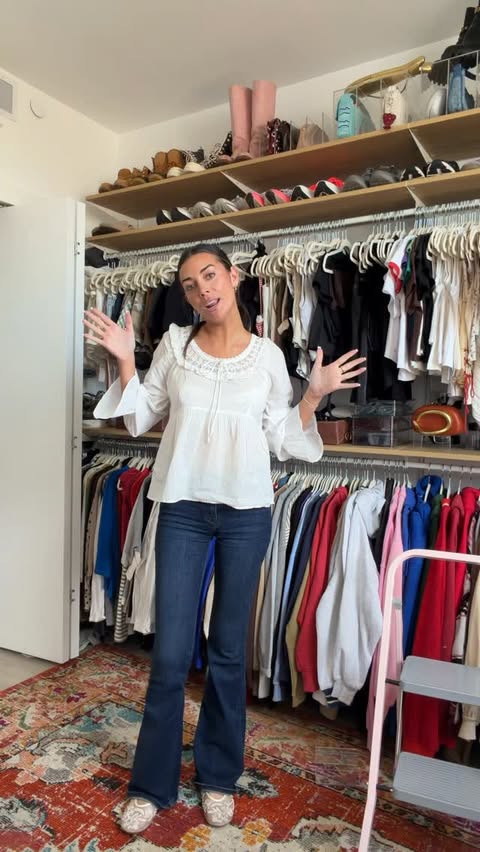 Instagram post by @briannalapaglia for DSW Designer Shoe Warehouse. Caption reads: Always build your outfit from the GROUND UP with....