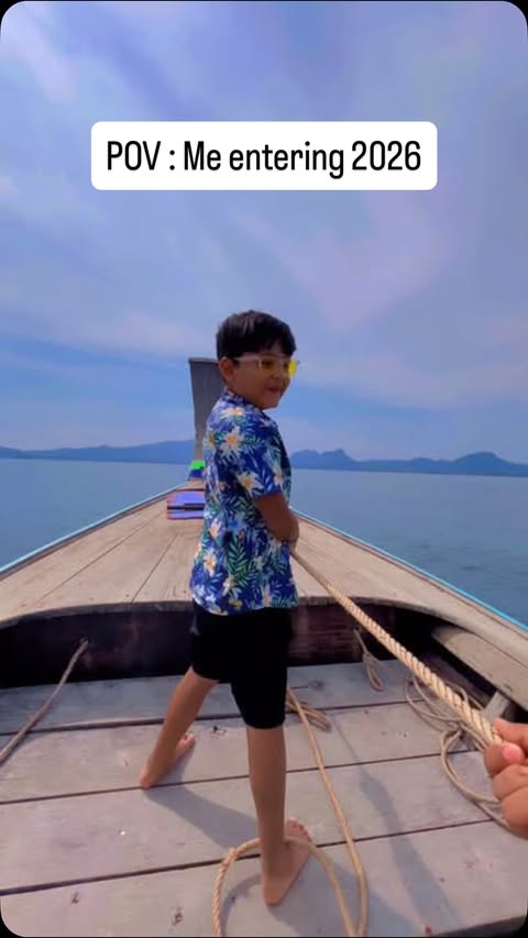 Instagram post by @deeptikuk_ for FirstCry. Caption reads: Me entering 2026 with main-character energy....