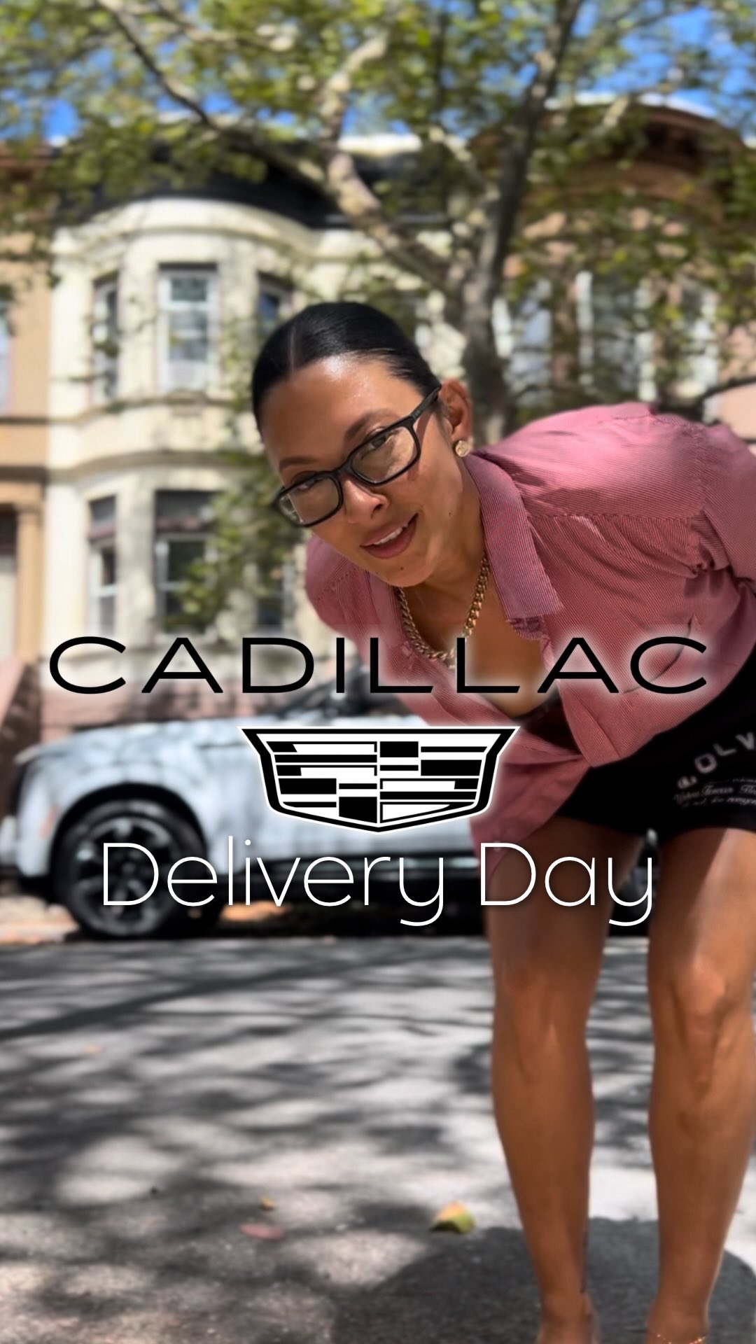 Instagram post by @jordyntaylornow for Cadillac. Caption reads: HELP! I’ve become emotionally attached to a....