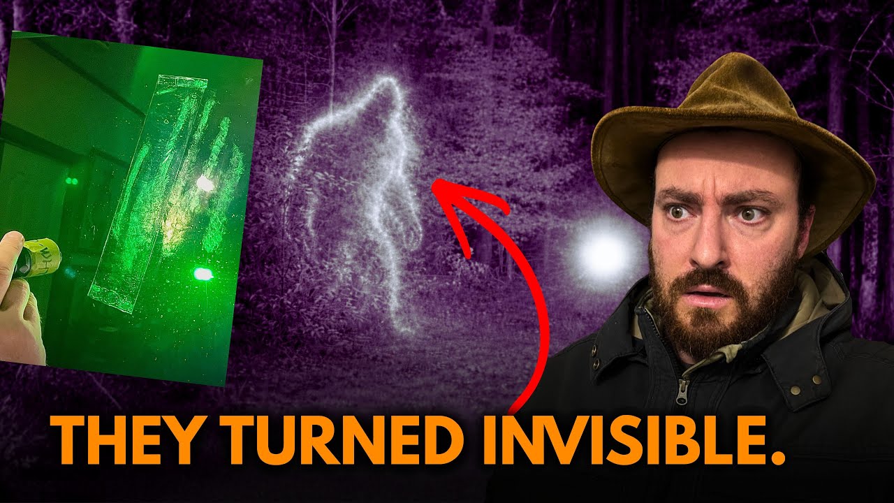 YouTube post by @cabininthewoods517 for Surfshark. Caption reads: New Skinwalker Ranch. Bigfoot Evidence That Breaks....