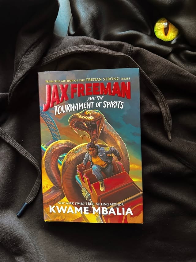 Instagram post by @aneedleinmybookstack for Disney Publishing Worldwide. Caption reads: 🐍MG Monday🐍 𝗝𝗮𝘅 𝗙𝗿𝗲𝗲𝗺𝗮𝗻 𝗮𝗻𝗱 𝘁𝗵𝗲....