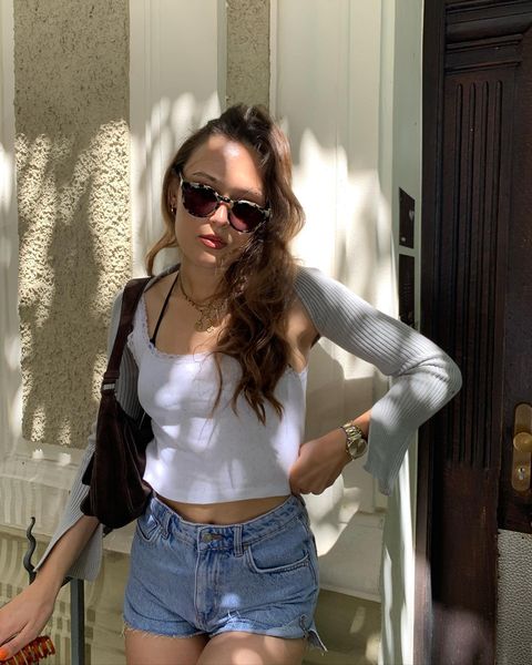 Instagram post by @amandalunamaria for PAUL HEWITT. Caption reads: [...] (also they’re currently on sale 🤫🥵)....