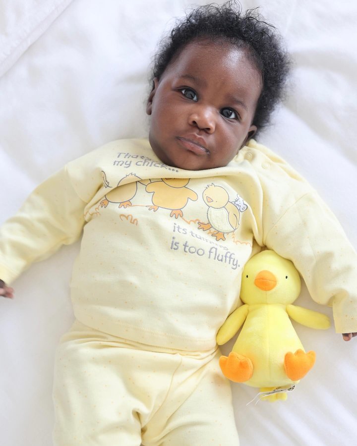 Instagram post by @houseofackah for Mumsnet. Caption reads: #ad 

Nova looks absolutely gorgeous in her lovely....