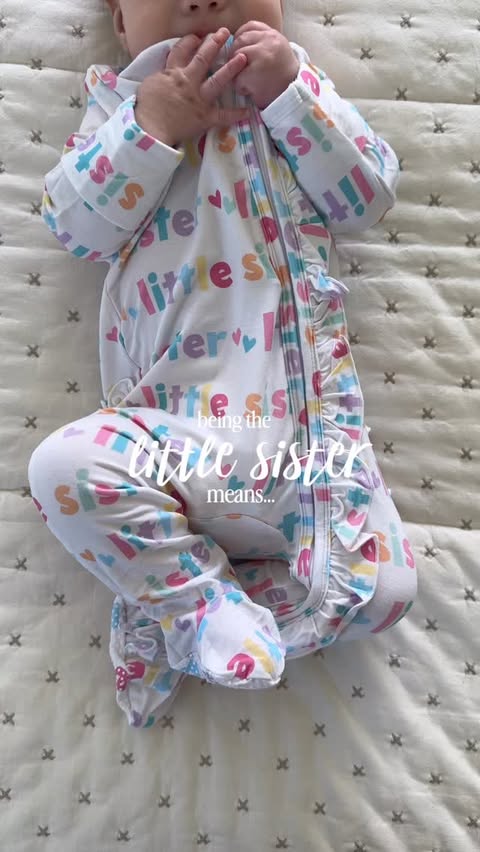 Instagram post by @two.and.twins.ak for Caden Lane. Caption reads: [...] sister jammies gifted to us are from....