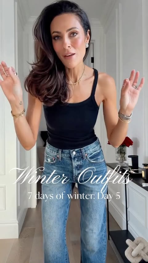 Instagram post by @lucyswhims for J.Crew. Caption reads: 7 days of days of winter: day 5! Fall and winter....