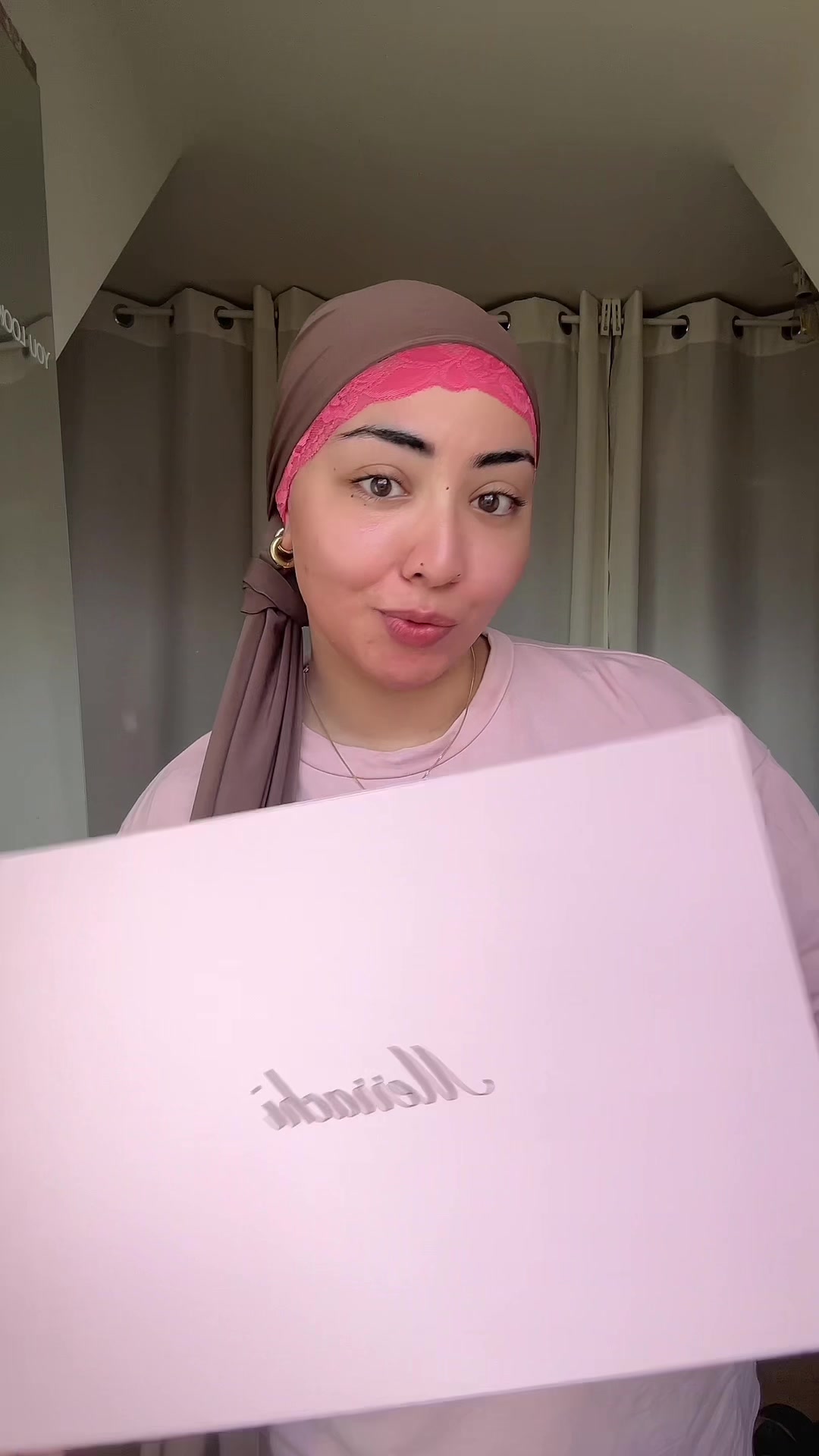 TikTok post by @jadiorelavie for Merrachi. Caption reads: GRWM iftar avec @MERRACHI Invitation* . . #pourtoi....