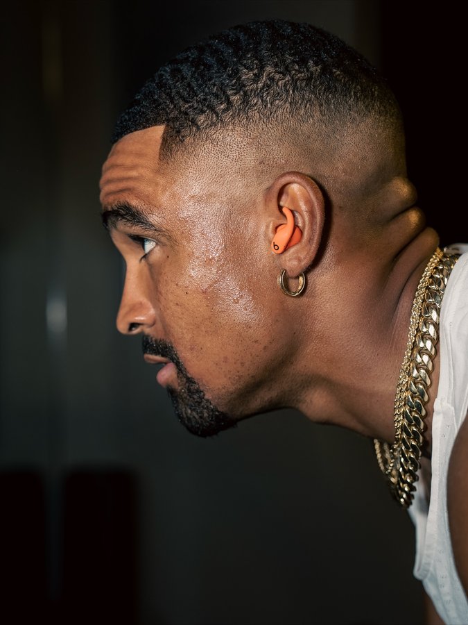 Instagram post by @jalenhurts for Beats by Dre. Caption reads: Locked in. Always.

Photographer: @imvar.