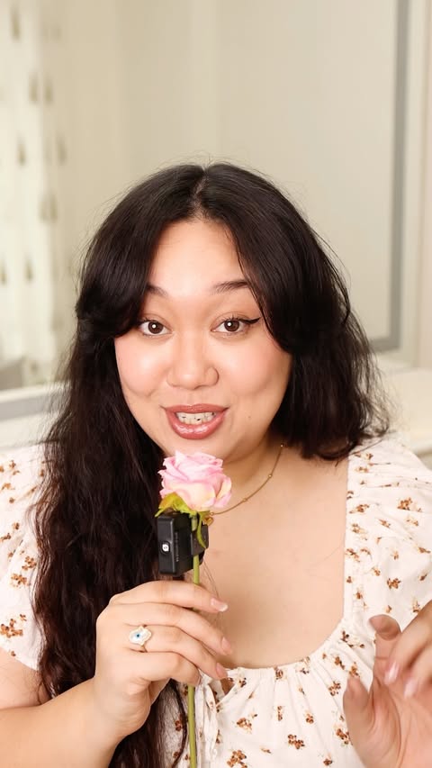 Instagram post by @lilmissgurung for Bare Anatomy. Caption reads: [...] spots🥰 and it’s this cute, handy....