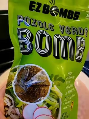 TikTok post by @melloons4you for EZ Bombs. Caption reads: La temporada de pozole a llegado. @EZ Bombs....