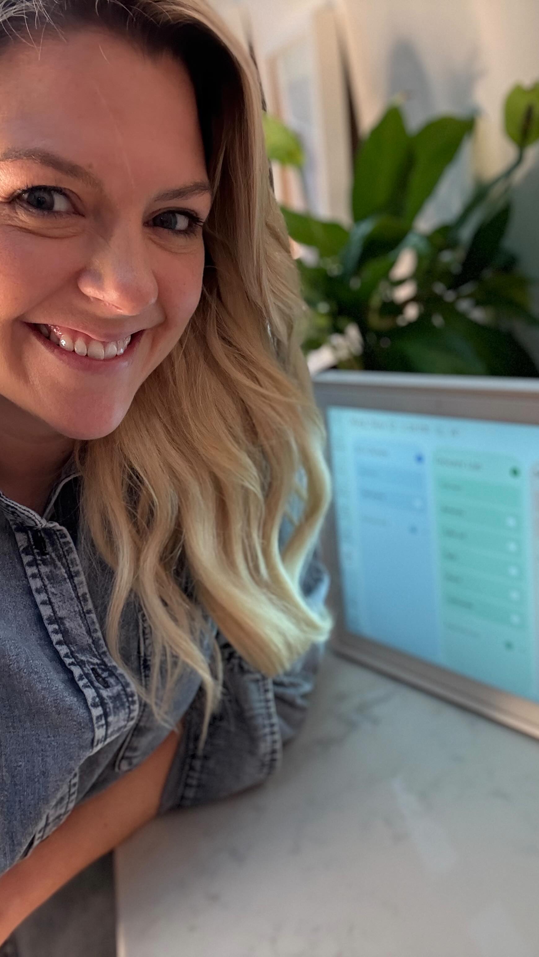 Instagram post by @amanda.raine_ for Skylight Frame. Caption reads: AD This @myskylight calendar has changed my life....