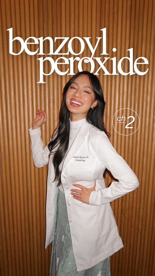 Instagram post by @drmadalyn for PanOxyl. Caption reads: meet the multitasker your skin’s been waiting for....