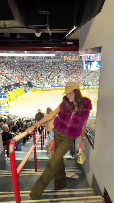 Instagram post by @realbrileyking for Wrangler. Caption reads: [...] GO TO THE SUPER BOWL OF RODEOS, the....