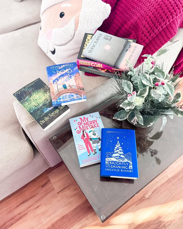 Instagram post by @amy_alwaysreading for Simon & Schuster. Caption reads: ✨What this Week 
 
Many thanks to my friends....